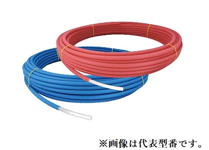 ▲オンダ製作所 【PEX16C-CP-Y60】コルゲートイージーカポリ 架橋ポリエチレン管 供給用 呼び径16 ピンク〔IH〕