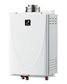 ●♪パーパス ガス給湯器【PG-240F】屋内壁掛形 24号 FF式 業務用給湯器 小・中規模施設用｜クローバー資材館