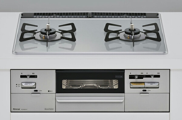 ●リンナイ【RS21W28P12TVL】SAFULL セイフル 食べ物屋付ガスビルトインコンロ 標準尺度幅60珊手合い 強火力左〔HB〕