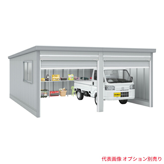 ●u.イナバ物置/稲葉製作所 ガレージ【GRN-2652SL-2】SG スノーグレー GRN ガレーディア 一般型 注2週