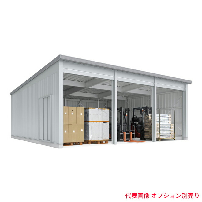 ●u.イナバ物置/稲葉製作所 倉庫【SGN-386GUN-3】SGN イナバ倉庫 多雪地型 布基礎 3棟タイプ 注2週 943,810円
