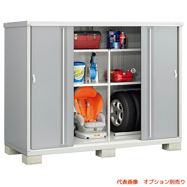 ●u.イナバ物置/稲葉製作所【MJX-219D】PS プラチナシルバー MJX シンプリー 収納庫 基礎ブロック別途 注2週