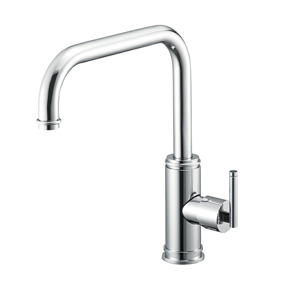 ≧三栄水栓/SANEI 水栓金具【K87410JK-S-13】シングルワンホール混合栓 クロム 寒冷地用〔EA〕 43,451円