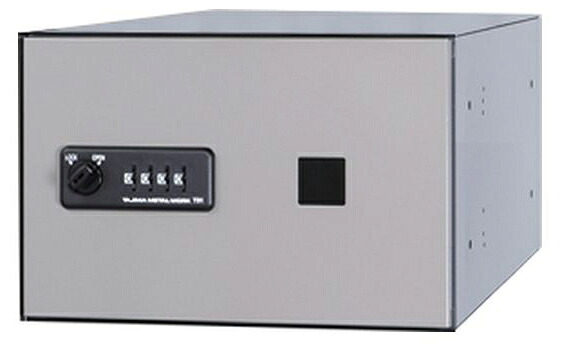 捺印なし ｢捺印付タイプを同時購入必須商品｣●u.田島メタルワーク【FX-UF1F】小型荷物用 多機能ボックス(宅配ボックス) 屋内・前入前出 スチール 受注生産
