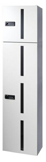 捺印なし ｢捺印付タイプを同時購入必須商品｣●u.田島メタルワーク【GX-DF1W】宅配ボックス 中型荷物用/ゴルフバッグ用 屋内・前入前出 スチール 受注生産