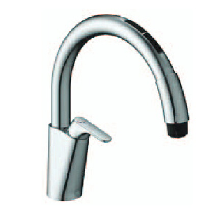 INAX/LIXIL 水栓金具【JF-NAB464SYX(JW)】キッチン用タッチレス水栓 乾電池式ナビッシュ シンプルタイプ 浄水器ビルトイン形 B6 一般地〔GJ〕|クローバー資材館