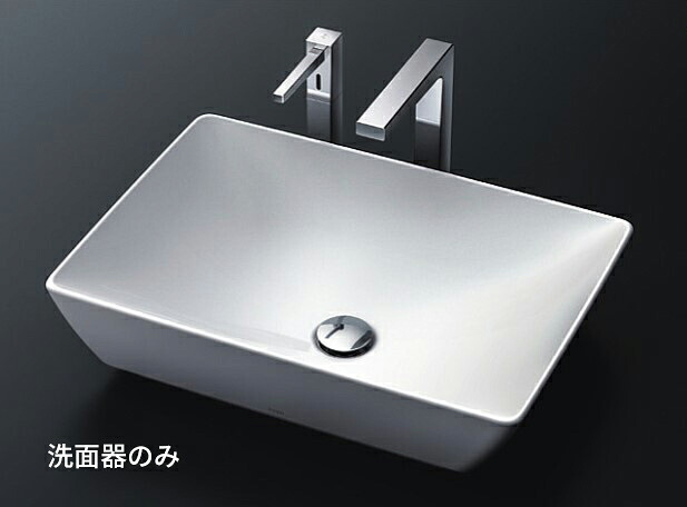 ●TOTO【LS707#NW1】カウンター式洗面器 ベッセル式 洗面器本体のみ ホワイト〔GE〕｜クローバー資材館