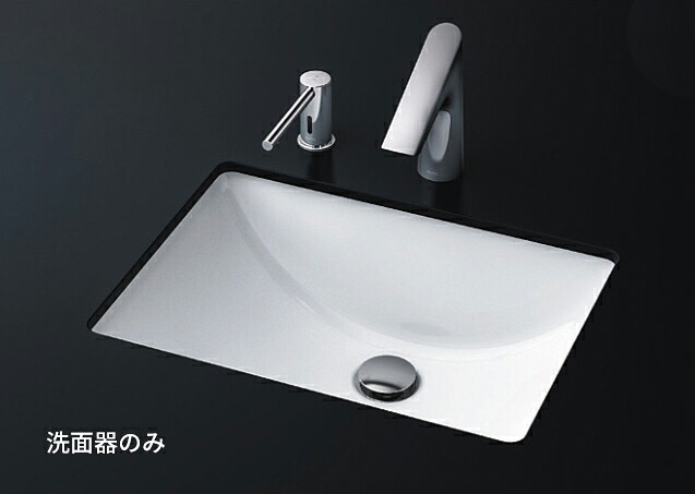 ●TOTO【L501】アンダーカウンター式洗面器 洗面器本体のみ〔HG〕｜クローバー資材館