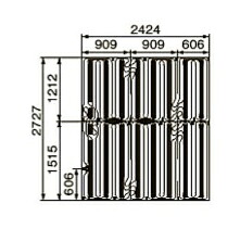 ●コロナ【SUP-A2724HC】床暖房用フロアマット 2,727×2,424×12mm〔FA〕|クローバー資材館