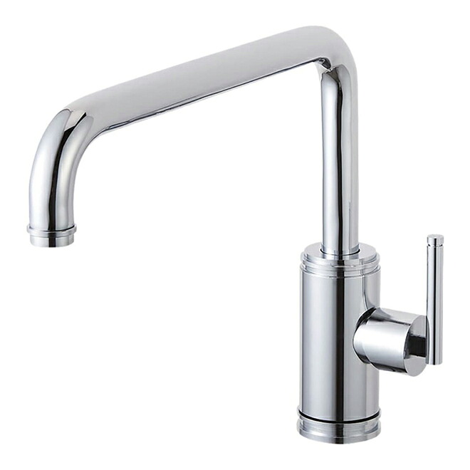 π≧三栄水栓/SANEI 水栓金具【K87410JV-13】シングルワンホール雑ぜ合わせる栓 Cr〔EA〕