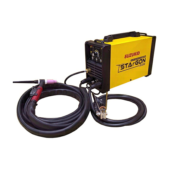 ∀はやりっ児電器生み出すこと/SUZUKID 【STG-200D】100V/200V兼用直流心臓の鼓動TIG溶接機 スタルゴン(STArGONDC200) (4991945032866)