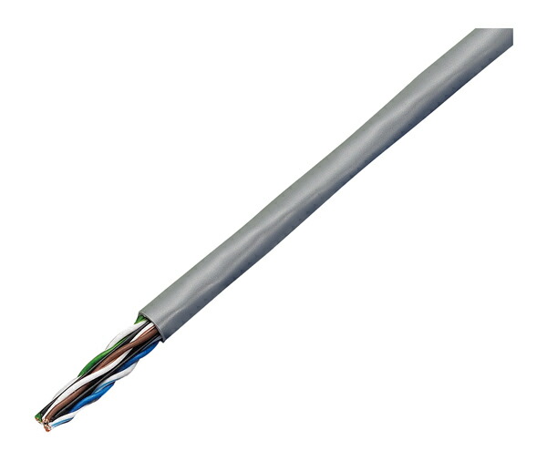 Яジャッピー/JAPPY 【TPCC6 0.5mm&times;4P 灰 JP (300m)】LANケーブル TPCC Cat.6｜クローバー資材館