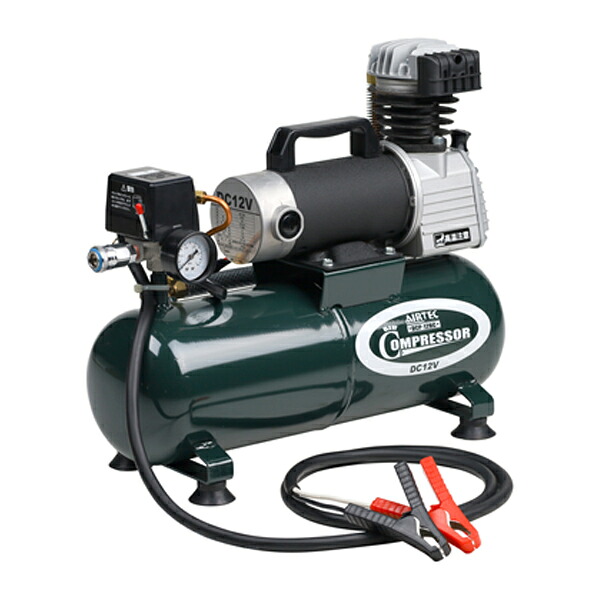 ●∂ナカトミ 【DCP-12BC】AIRTEC 12V DCエアーコンプレッサー