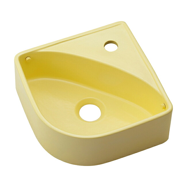 ●カクダイ 【493-243-Y】壁掛室内用便器器 フロストレモン〔GB〕 洗面用設備-木材・建築資材・設備-花・ガーデン・DIY