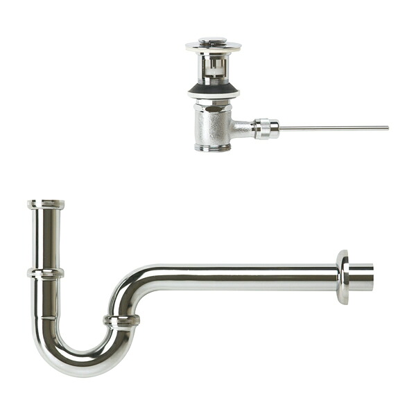 ●グローエ 【JPK13500】ベッセル洗面器用 排水金具(Pトラップ)〔EI〕