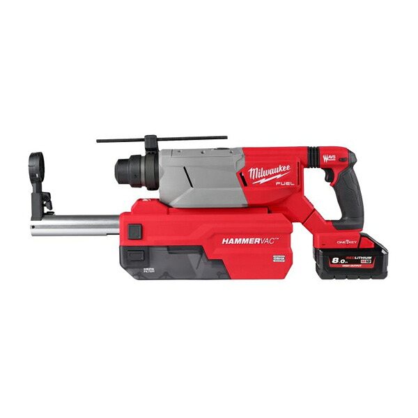 ▲●u.ミルウォーキー/Milwaukee 【M18 FHPDDEXL-0C JP】M18 FUEL 32粍 SDS-PLUS D ハンドルハンマードリル集塵機一揃いの道具
