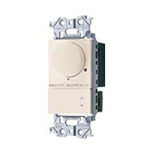 パナソニック 配線器具【WTA575831FK】アドバンスシリーズ(ソリッド) LED埋込調光スイッチ(逆位相タイプ) 片切・3路ロータリー式 ネームなし マットベージュ｜クローバー資材館