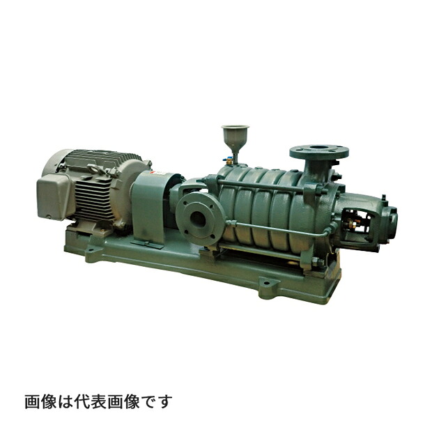 ●寺田 テラダ揚水機 【MF4-51.52E】多段揚水機 MF形(4極) グランドパッキン式 原動機付 50サイクル 差しわたし50粍 最終生産物1.5kW 受注生み出すこと〔FJ〕