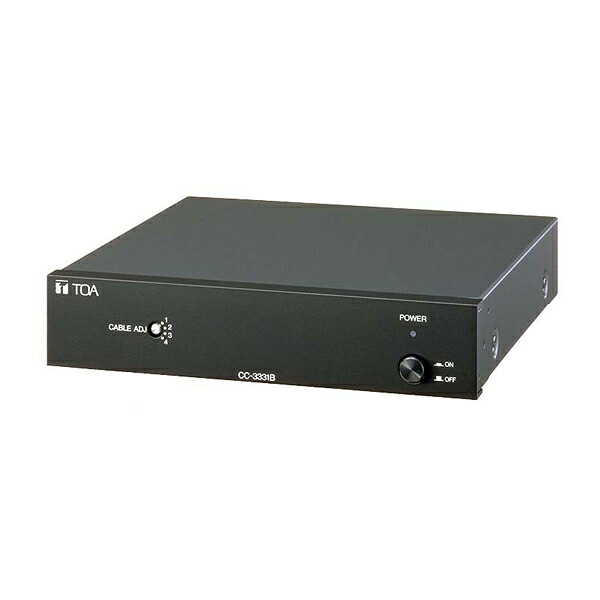 ●Яティーオーエー/TOA セキュリテイシステム【CC-3331B】有線テレビ埋合わせる器