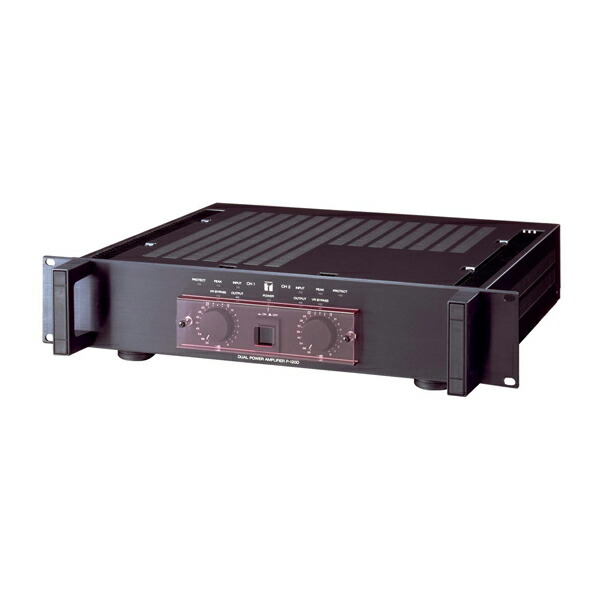●Яティーオーエー/TOA 音響機器【P-120D】パワーアンプ 200W×2ch