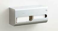 INAX/LIXIL【KF-67T2L】パブリックアクセサリー 横2連ストック付紙巻器（左仕様） パブリック用 受注約2週〔IE〕