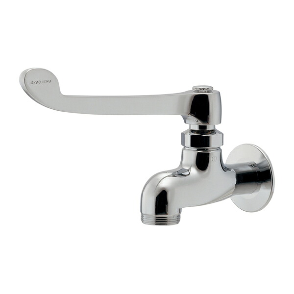カクダイ 【706-196-13QR】厨房用ロングレバー自在水栓本体〔GB〕