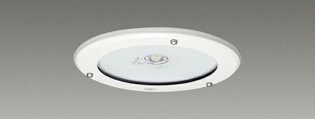 β東芝 照明器具【LEDDM50102W】LED電源別置形 非常用照明器具 低天井タイプ 埋込φ200 調光不可 防湿・防雨形 {B}