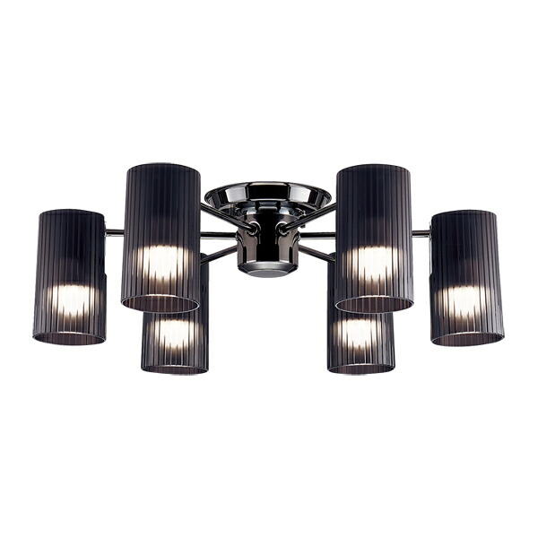 ▲βパナソニック 照明器具【LGB57652】シャンデリア U-ライト方式 電球色 40形電球6灯器具相当 LED電球交換可能 受注生産 {E}