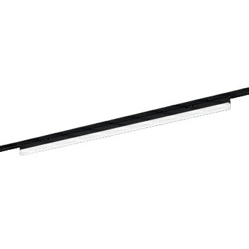 ▲βコイズミ 照明【AH57737】ベースライト ブラック ソリッドシームレススリム プラグタイプ 1200mm 昼白色 調光 調光器別売|クローバー資材館