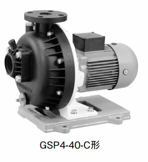 ●川本ポンプ【GSP3-406-C0.4S】60Hz 自吸式プラスチックポンプ 単相100V 0.4kW GSP3形 カワホープ 海水用〔GF〕|クローバー資材館