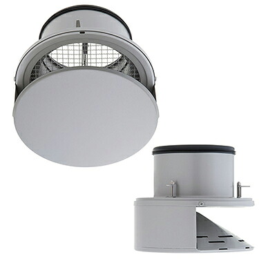 ユニックス 換気口【BSW150SCT3MDSQ】丸型フラットカバー付 3メッシュ 防火ダンパー 120℃型式〔HF〕