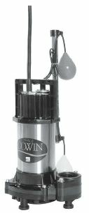 エバラ/荏原【40DWSA6.15SA】樹脂製汚物・雑排水用水中ポンプ 自動形 単相 60Hz〔GA〕|クローバー資材館