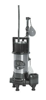 エバラ/荏原【40DWVA5.15SA】樹脂製汚物・汚物用水中ポンプ 自動形 0.15kW 単相 50Hz〔GA〕