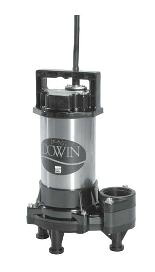 エバラ/荏原【40DWV6.15B】樹脂製汚物・汚物用水中ポンプ 非自動形 0.15kW 三相 60Hz(旧品番 40DWV6.15A)〔GA〕