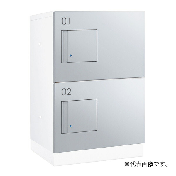 ●u.ダイケン 宅配ボックス【TBX-F1SS-WM】前入れ前出し スチール(粉体焼付塗装) TBX-F1型 標準扉 防滴・共有仕様 機械式プッシュボタン錠 受注生産｜クローバー資材館
