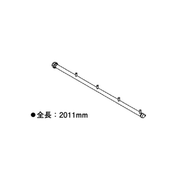 ●リンナイ 部材【UOP-SE50GHS-4S50A】(23-5737) ガス配管セット4S50 4台横設置専用(50A) Uボルトセット付〔GH〕