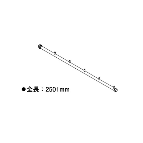 ●リンナイ 部材【UOP-SE50GHS-5S50A】(23-5745) 屁っ放り配管工事仕掛ける5S50 5台横とり備える専用(50A) U雄捻子仕掛ける付〔GH〕