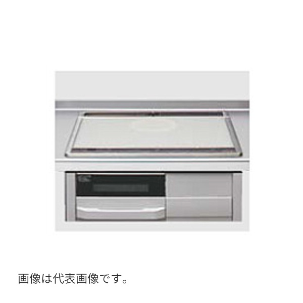 ●クリナップ 【ZZCSG318MS-E】IH煮炊き暖房器 2口IH＋ラジエントヒーター ラクエラシリーズ 水無両面焼き食べ物屋 間口60糎 受注約2週〔IF〕