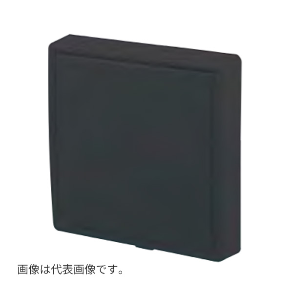 高須産業 【KRFC-150FHK】角形自然給気レジスター プッシュオープン式パネル 高性能フィルター 空気清浄フィルター ブラック〔HI〕