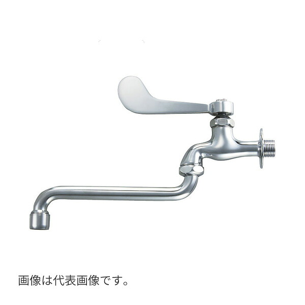 INAX/LIXIL 水栓金具【LF-12ZF-13(195)-U】レバー式自在水栓(泡沫式) 呼び径13mm レバー長さ195mm 一般地・寒冷地共用 受注約2週〔IE〕|クローバー資材館