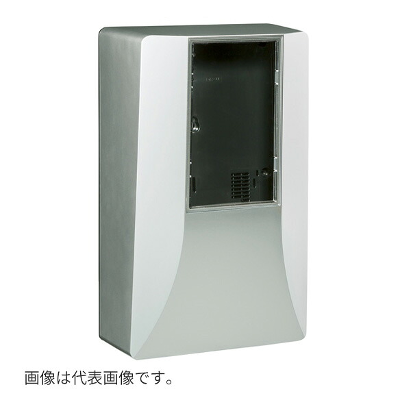未来工業 【WPS-3S】シルバー 電力量計ボックス (スマートメーター用・隠ぺい型) WPS-3型 e-デザイン 自己消火性樹脂製 屋外用｜クローバー資材館