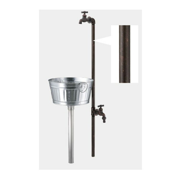 ●ミズタニバルブ加工 【MP-CO-2Pi-BR】coniwarium Pipe 小庭リウム 煙管 Piprop Plant Stand Pan 銅〔FG〕