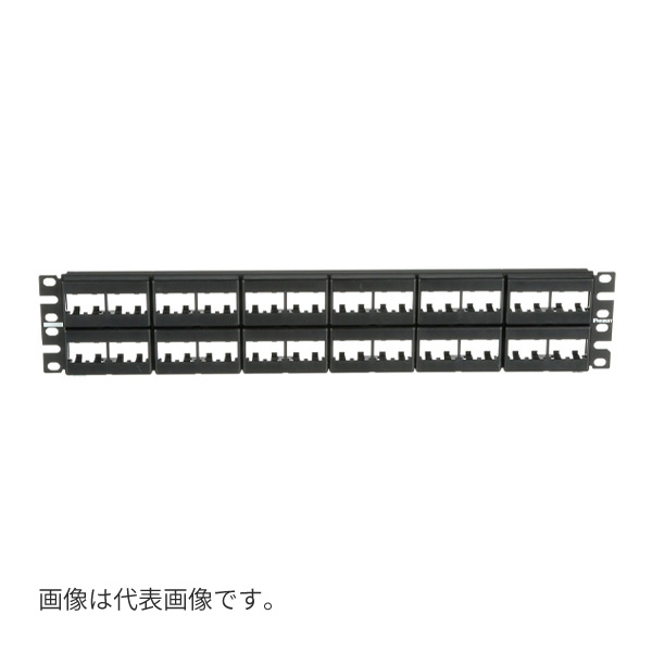 Яパンドウィット 【CPP48WBLY】Mini-Com モジュラーパッチパネル枠 引っ切り無い 界面数:48 仕合わせ単一のもの数:2U