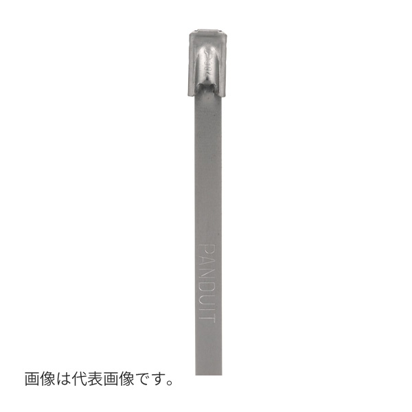Яパンドウィット 【MLT4S-CP(100本)】ステンレススチールバンド Pan-Steel MLT(自動小銃鍵を掛ける式) 判定基準印字機:最低限度束線径12.7粍