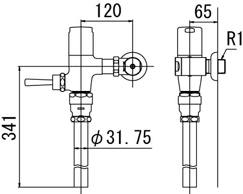 INAX/LIXIL【CF-T6112H】冷ややかさ地用(節水形) 閃光電球弁膜 洗い濯ぎ水量6-8Ｌ室内用便器用 受注約4週〔IE〕