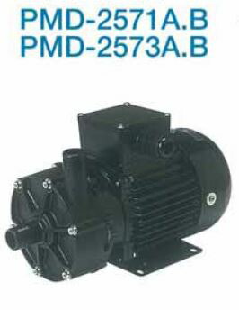 ●三相電機 ポンプ【PMD-2571A2W】50Hz 小型マグネットポンプ フランジ接続 単相100V〔FF〕|クローバー資材館