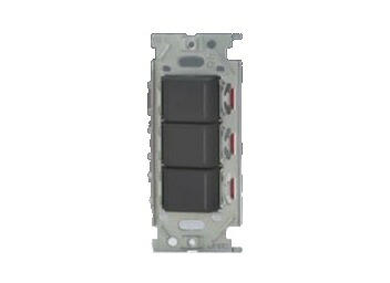 β神保電器 配線器具【NKRW3001SB】NK シリーズ リモコンスイッチ 埋込リモコンスイッチセット トリプル （ソフトブラック）