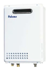 ●ψパロマ【FH-C1610ZAWL】ガスふろ給湯器 高温水供給タイプ コンパクトタイプ 壁掛型・ＰＳ標準設置型 16号｜クローバー資材館