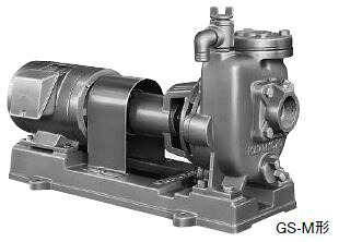 ●川本揚水機【GS405ME0.75】50サイクル 自吸タービン揚水機 2極 三相200V 0.75kＷ GS-M形〔GF〕