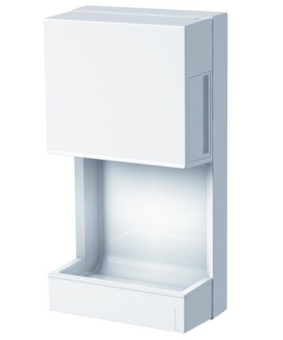 三菱 ハンドドライヤー【JT-MC205JS-W】ジェットタオル ミニ 単相200V〔GJ〕｜クローバー資材館